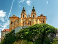 Stift Melk is a Benedictine abbey in Melk, Austria Royalty Free Stock Photo