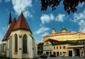 Stift Melk is a Benedictine abbey in Melk, Austria Royalty Free Stock Photo