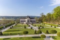 Stifts park with garden pavillion at famous convent in Melk