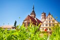 Stiftskirche and Fruchtkasten building, Stuttgart, Germany EU Royalty Free Stock Photo