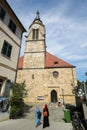 Stiftskirche in Tubingen, Baden-Wurttemberg, Germany Royalty Free Stock Photo