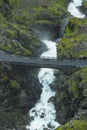 Stigfoss waterfall Royalty Free Stock Photo