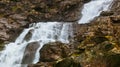 Stigfossen waterfall near Troll`s Path - Norway