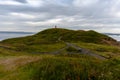 2021 08 09 stikkysholmur sunset in the peninsula of Sugandisey Island lighthouse 2