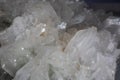Stilbite crystals in close-up Royalty Free Stock Photo