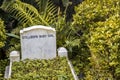 Still born baby headstone Royalty Free Stock Photo