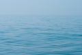 Still calm sea ocean water surface and horizon Royalty Free Stock Photo