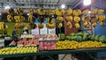 Still in Fruit wet-market in Batam island Royalty Free Stock Photo
