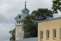 A very old chirch in a small town in Finland