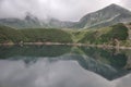 Still lake in Kurobe Toyama