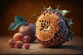 Still life of amazing fruits.