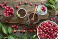 Still Life Apple Jam from Wild Apples, top view