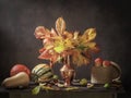 Still life of autumn and the harvest Royalty Free Stock Photo