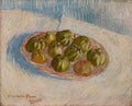 Still-life basket of apples by Vincent Van Gogh