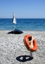 Still life on a beach