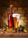 Still life of beer Royalty Free Stock Photo