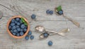 Still life with blueberry Royalty Free Stock Photo