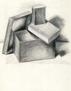 Still life boxes