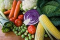 Still life with cabbages