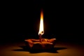Still life candle light Royalty Free Stock Photo