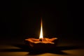 Still life candle light Royalty Free Stock Photo