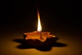Still life candle light Royalty Free Stock Photo