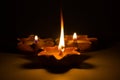 Still life candle light Royalty Free Stock Photo