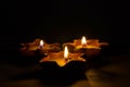 Still life candle light Royalty Free Stock Photo