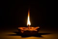 Still life candle light Royalty Free Stock Photo