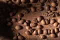 Still life coffee- dark food photo