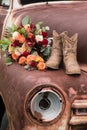 Country wedding still life Royalty Free Stock Photo