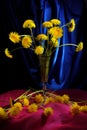 Still life with dandelions Royalty Free Stock Photo