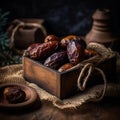 still life of dried date