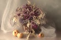 Set of dried flowers in a bouque Royalty Free Stock Photo