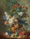 Still Life with Flowers, Jan van Huysum, Rijksmuseum