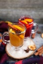 Still life, food and drink, seasonal and holidays concept. Chris Royalty Free Stock Photo