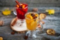 Still life, food and drink, seasonal and holidays concept. Chris Royalty Free Stock Photo