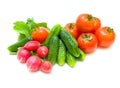 Still life of fresh vegetables Royalty Free Stock Photo