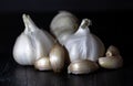 Garlic in light