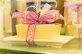 Small sweety gift in box