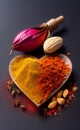 Still life with Indian spices 4