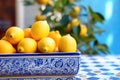 still life with lemons. Generative ai Royalty Free Stock Photo