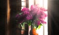 Still life from lush lilac boquet Royalty Free Stock Photo