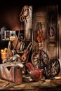 Still Life With Musical Instruments