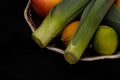 Allium ampeloprasum Vegetable Leek still life Royalty Free Stock Photo