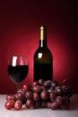Still-life with red wine Royalty Free Stock Photo