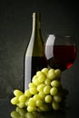 Still-life with red wine Royalty Free Stock Photo