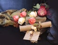 Still life with roses Royalty Free Stock Photo