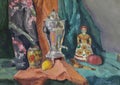 Still life with Russian Samovar