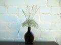 Still-life. Wild flowers in a vase. Royalty Free Stock Photo